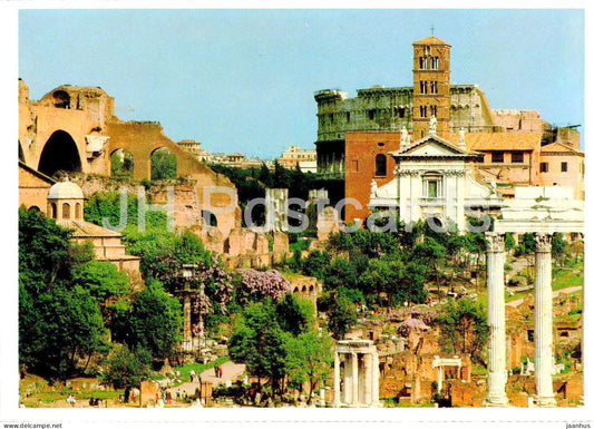 Roma - Rome - Centre of Political Judical and Commercial life in Ancient Rome - Italy - unused - JH Postcards