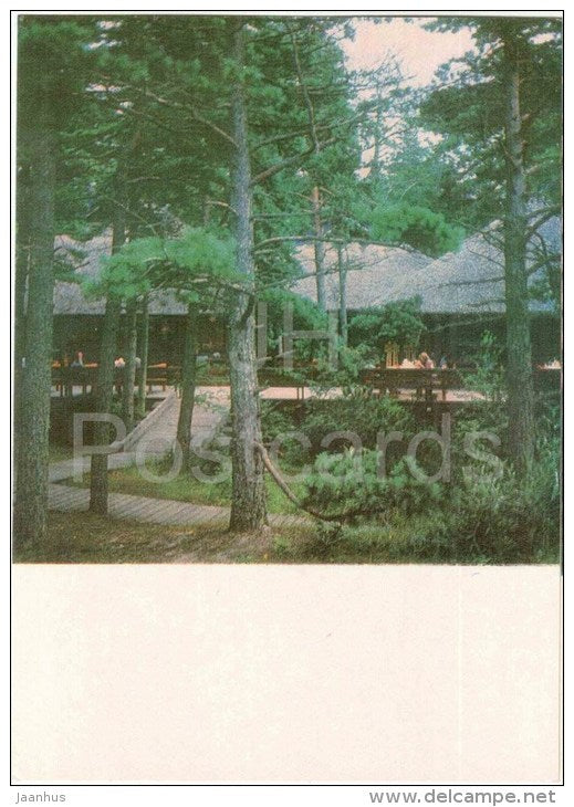 restaurand Vaidilute - Palanga - 1974 - Lithuania USSR - unused - JH Postcards