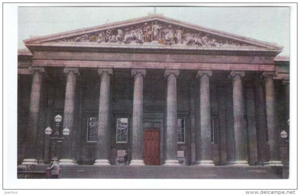 British Museum - London - 1968 - United Kingdom England - unused - JH Postcards