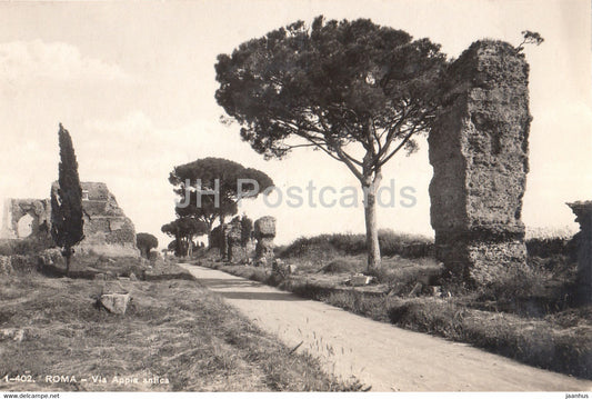 Roma - Rome - Via appia antica - ancient - old postcard - Italy - unused - JH Postcards