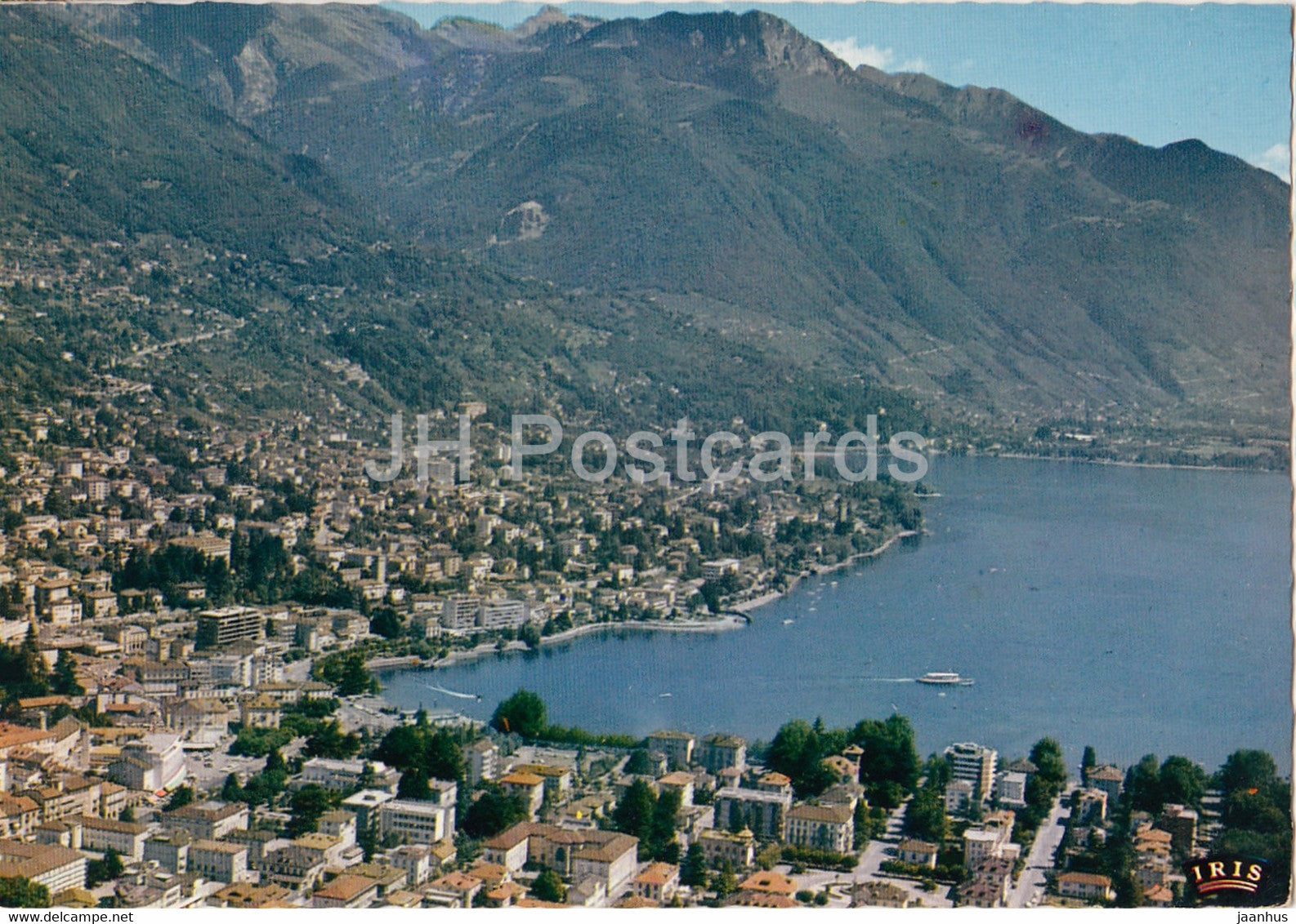 Locarno - Lago Maggiore - Veduta aerea - 663 - Switzerland - unused - JH Postcards