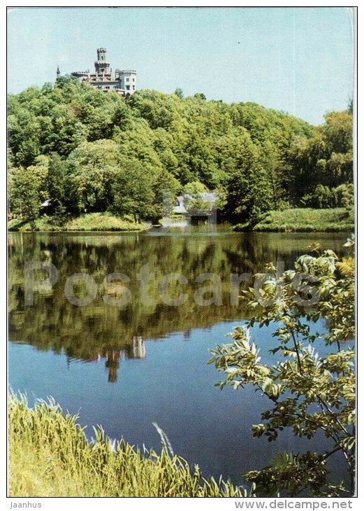 Hluboka nad Vltavou - castle - Czechoslovakia - Czech - unused - JH Postcards