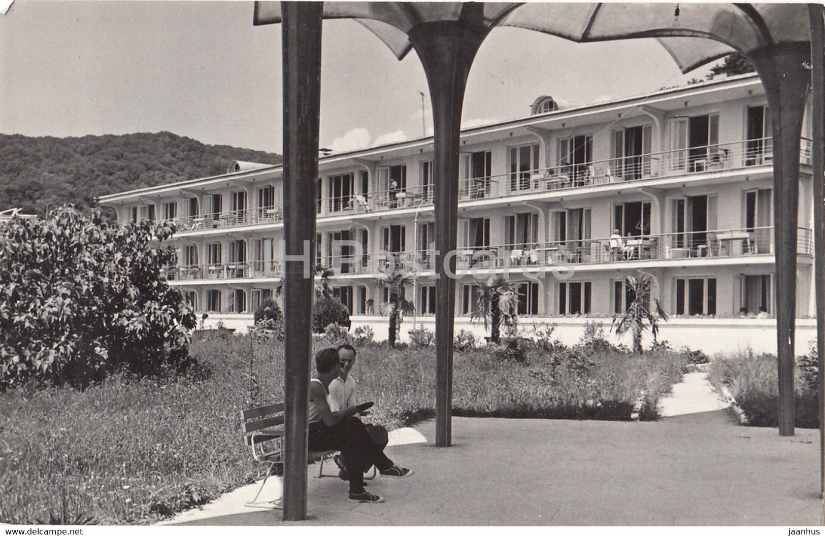 Sochi - international youth camp Sputnik - 1968 - Russia USSR - unused - JH Postcards