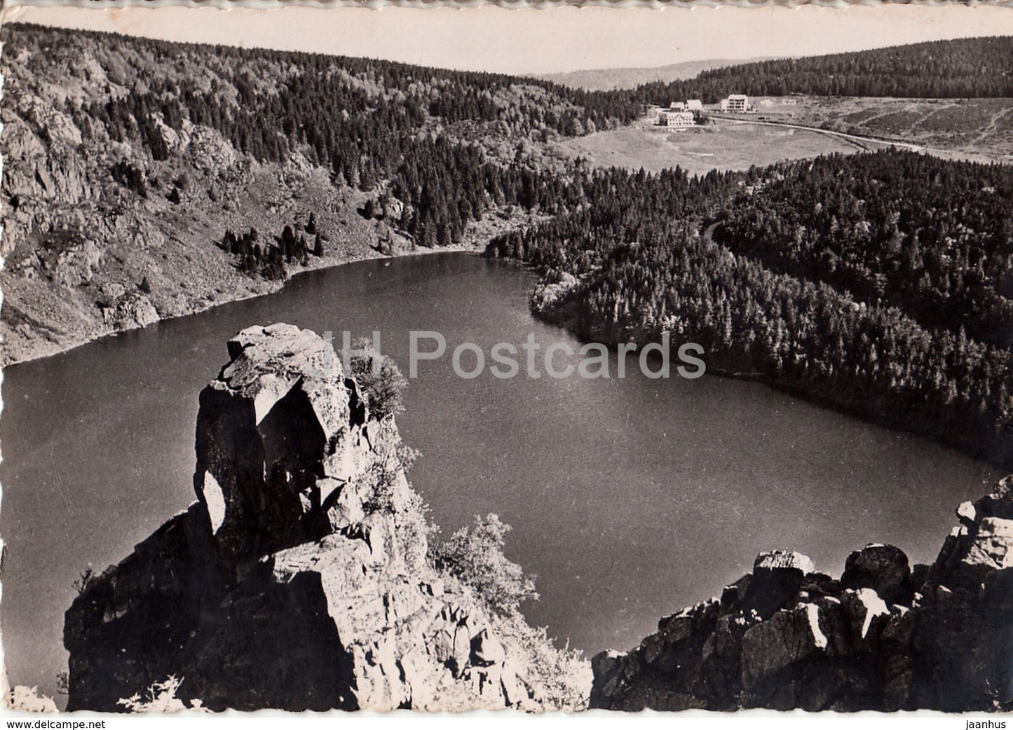 Lac Blanc 1050 m - lake Blang - France - unused - JH Postcards
