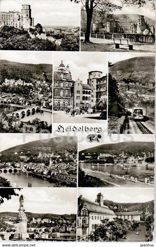 Heidelberg - 4743 - old postcard - Germany - used - JH Postcards