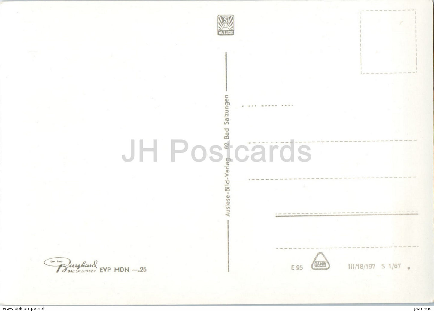 Wartburgstadt Eisenach - Nikolaitor - St Georgenkirche - Lutherdenkmal - Lutherhaus - Germany DDR - unused