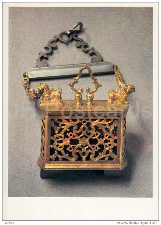 Magnet - Copper Art in Russia - 1990 - Russia USSR - unused - JH Postcards