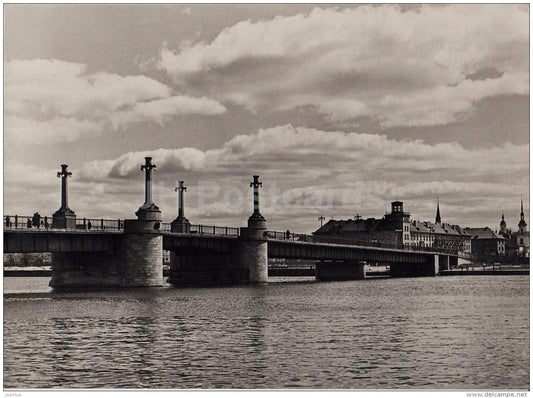 Bridge ove Pärnu river - Pärnu - 1965 - Estonia USSR - unused - JH Postcards