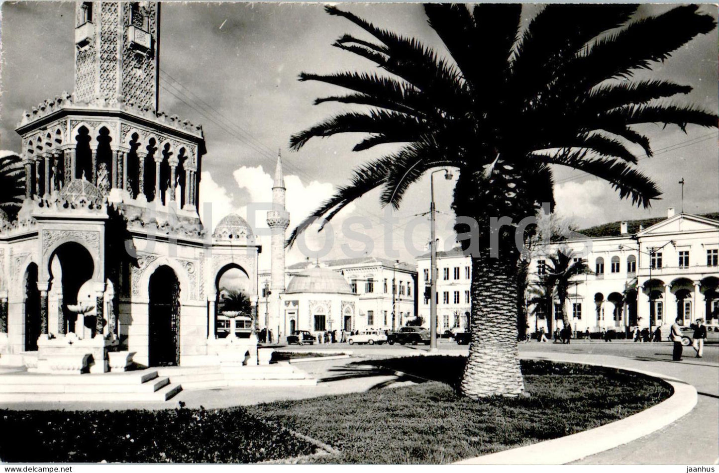 Izmir - A view from Konak Square - 1962 - Turkey - used - JH Postcards