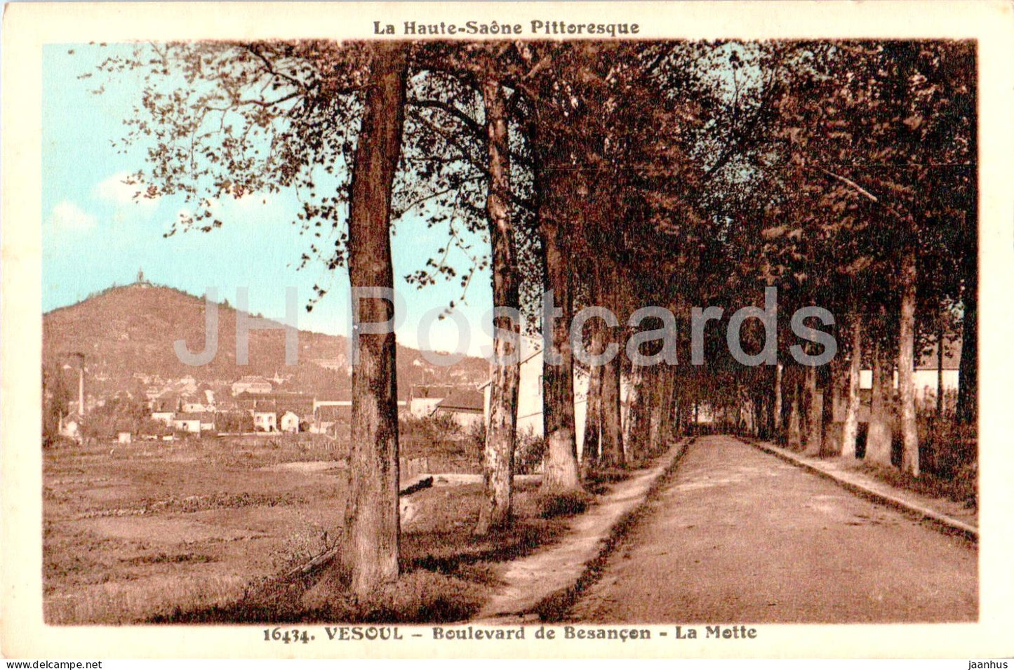 Vesoul - Boulevard de Besancon - La Motte - 16434 - old postcard - France - unused - JH Postcards