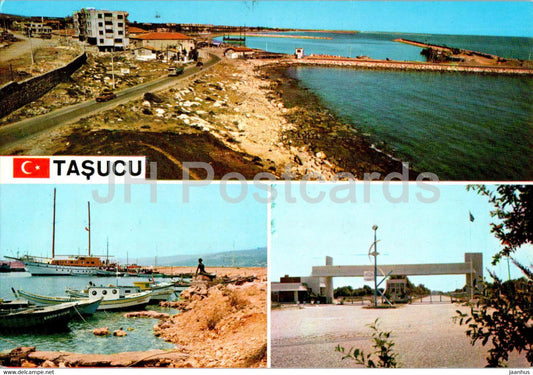 Tasucu - Silifke - Kentten uc gorunum - city views - boat - multiview - 2904 - Turkey - unused - JH Postcards