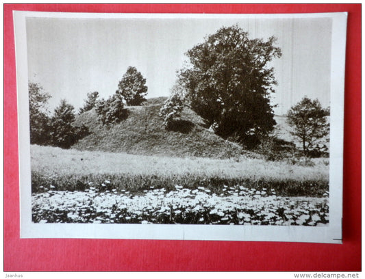 Buivydonis Castle-Hill , Kaishiadorys district - Lithuanian Castle-Hills - Hillfort - 1967 - USSR Lithuania - unused - JH Postcards