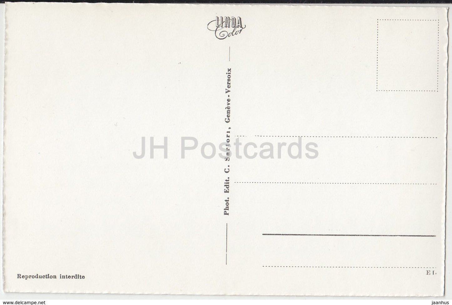 Geneve - Geneva - Palais des Nations - 233 - 1 - Switzerland - old postcard - unused