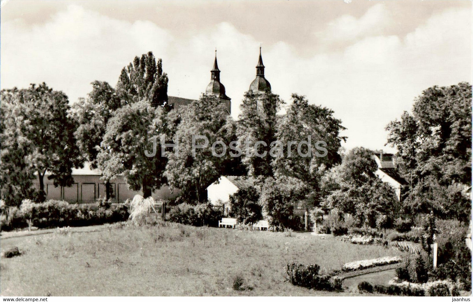 Ichtershausen - Blick aus dem Kinderharten des VEB Nadelwerke - 1966 - Germany DDR - used - JH Postcards
