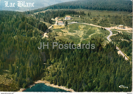 Orbey - Haut Rhin - Vue Aerienne - Lac Blanc - sanatorium - lake - L'Hotel Restaurant - France - used - JH Postcards
