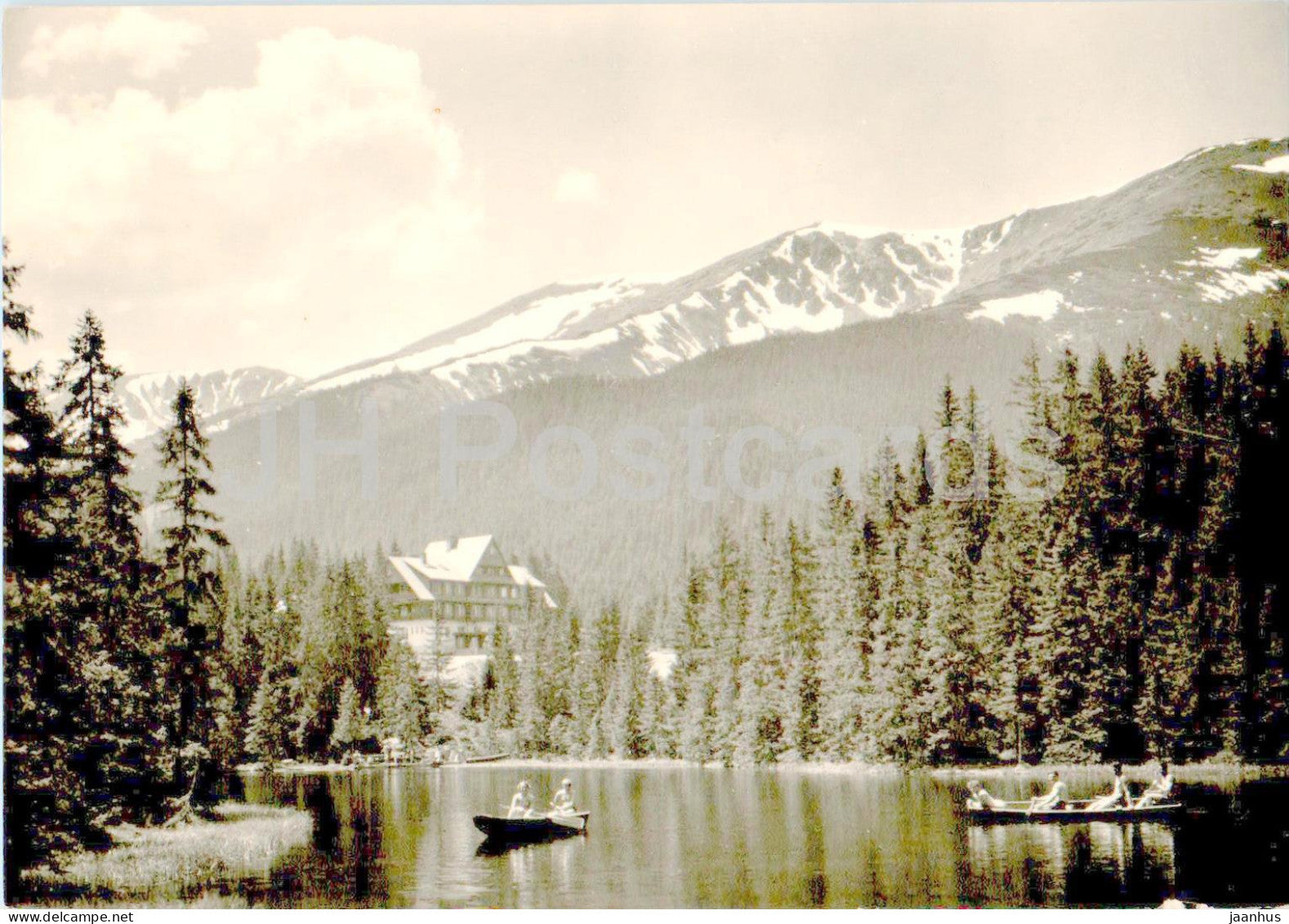 Nizke Tatry - Jasna - Vrbicke pleso - Mikulasska chata - Low Tatras - 1964 - Slovakia - Czechoslovakia - used - JH Postcards