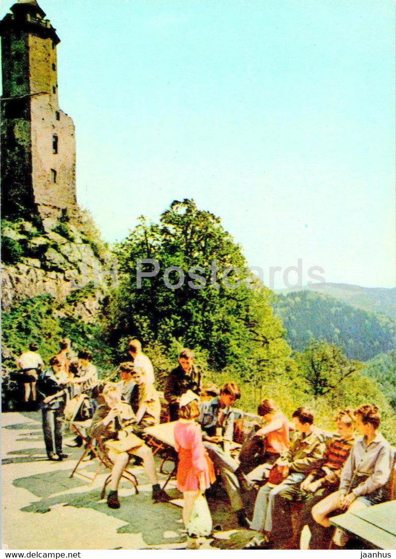 Zagorze Slaskie - Ruiny zamku Grodno - Grodno castle ruins - Poland - unused - JH Postcards