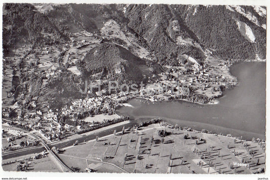 Weesen - 1373 - Switzerland - 1958 - used - JH Postcards