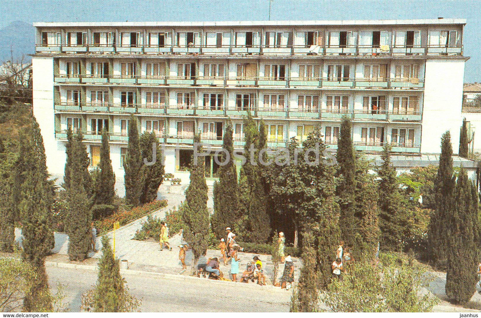 Sudak - hotel Sudak - Crimea - 1989 - Ukraine USSR - unused - JH Postcards