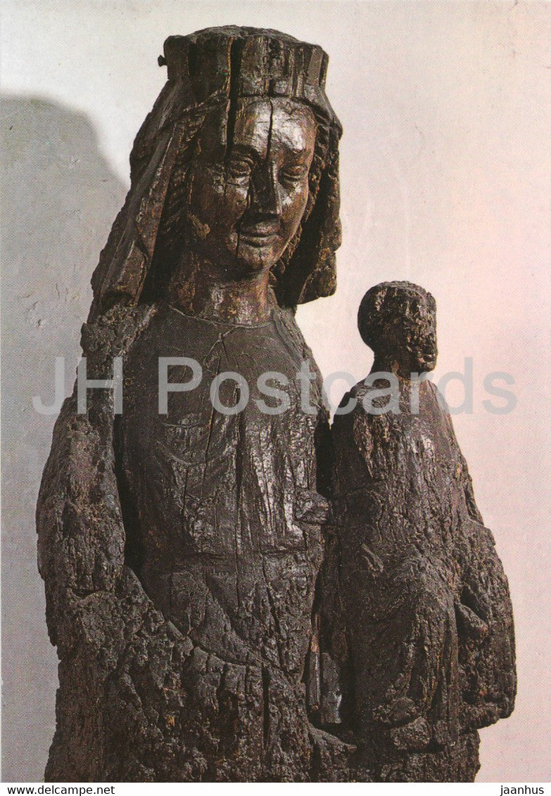 Germigny des Pres - L'Eglise carolingienne la plus ancienne de France - Vierge Royale - France - unused - JH Postcards