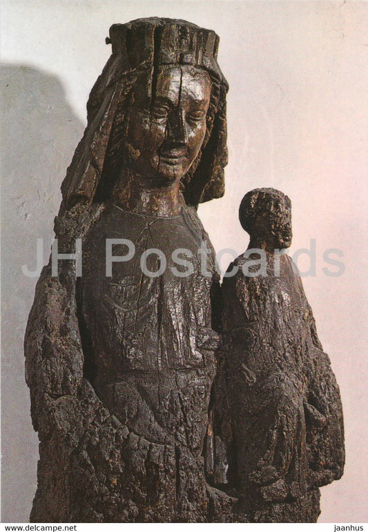 Germigny des Pres - L'Eglise carolingienne la plus ancienne de France - Vierge Royale - France - unused - JH Postcards