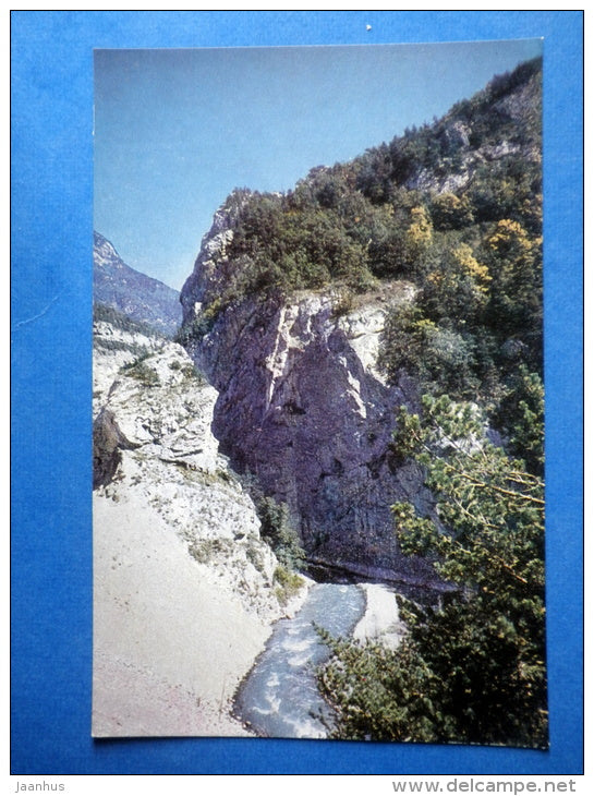 Kurtatinsky pass - North Ossetia - 1968 - Russia USSR - unused - JH Postcards