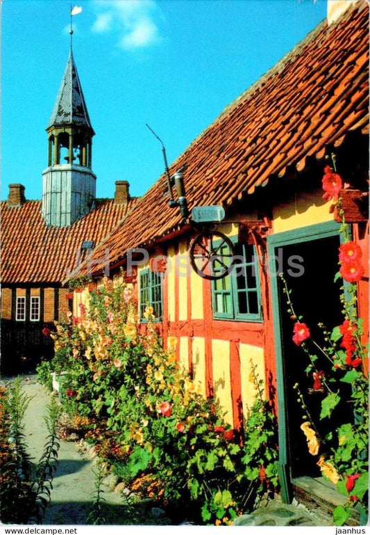 Ebeltoft - Radhushaven - Town Hall Garden - 622 - 1985 - Denmark - used - JH Postcards