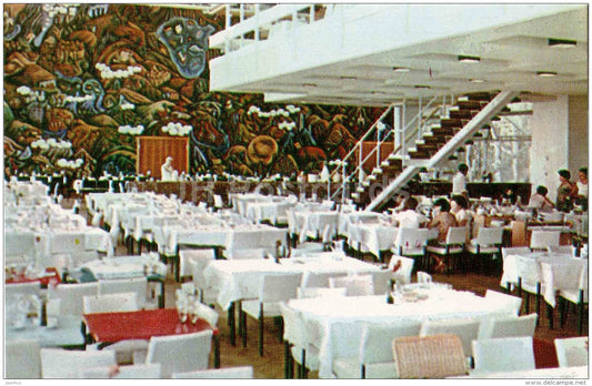 dining rooms - Pitsunda - Abkhazia - 1970 - Georgia USSR - unused - JH Postcards