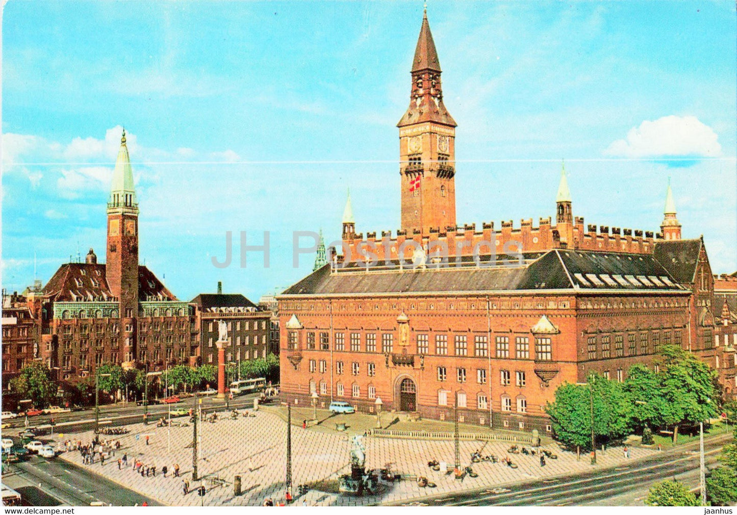 Copenhagen - The Townhall Square - 108 - Denmark - unused - JH Postcards