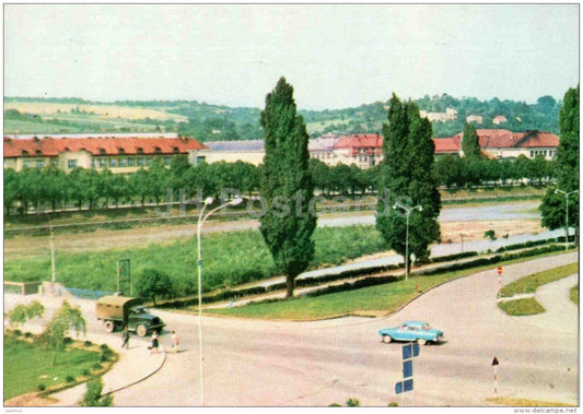 Bogdan Khmelnitsky Square - truck - Uzhhorod - Uzhgorod - 1971 - Ukraine USSR - unused - JH Postcards