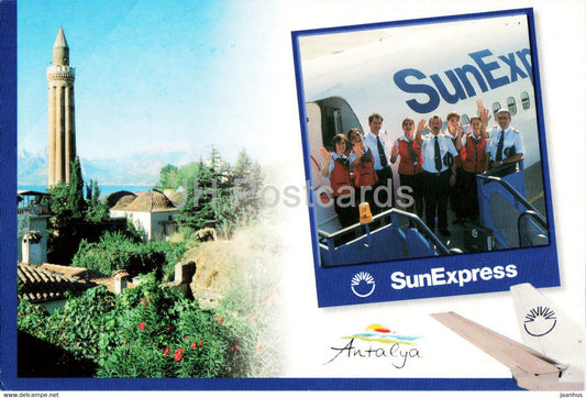 Antalya - Sun Express - Airplane - Turkey - unused - JH Postcards