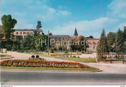 Plessis Robinson - L'Hotel de ville et son parc - L'Eglise St Jean Baptiste - 1978 - France - used - JH Postcards