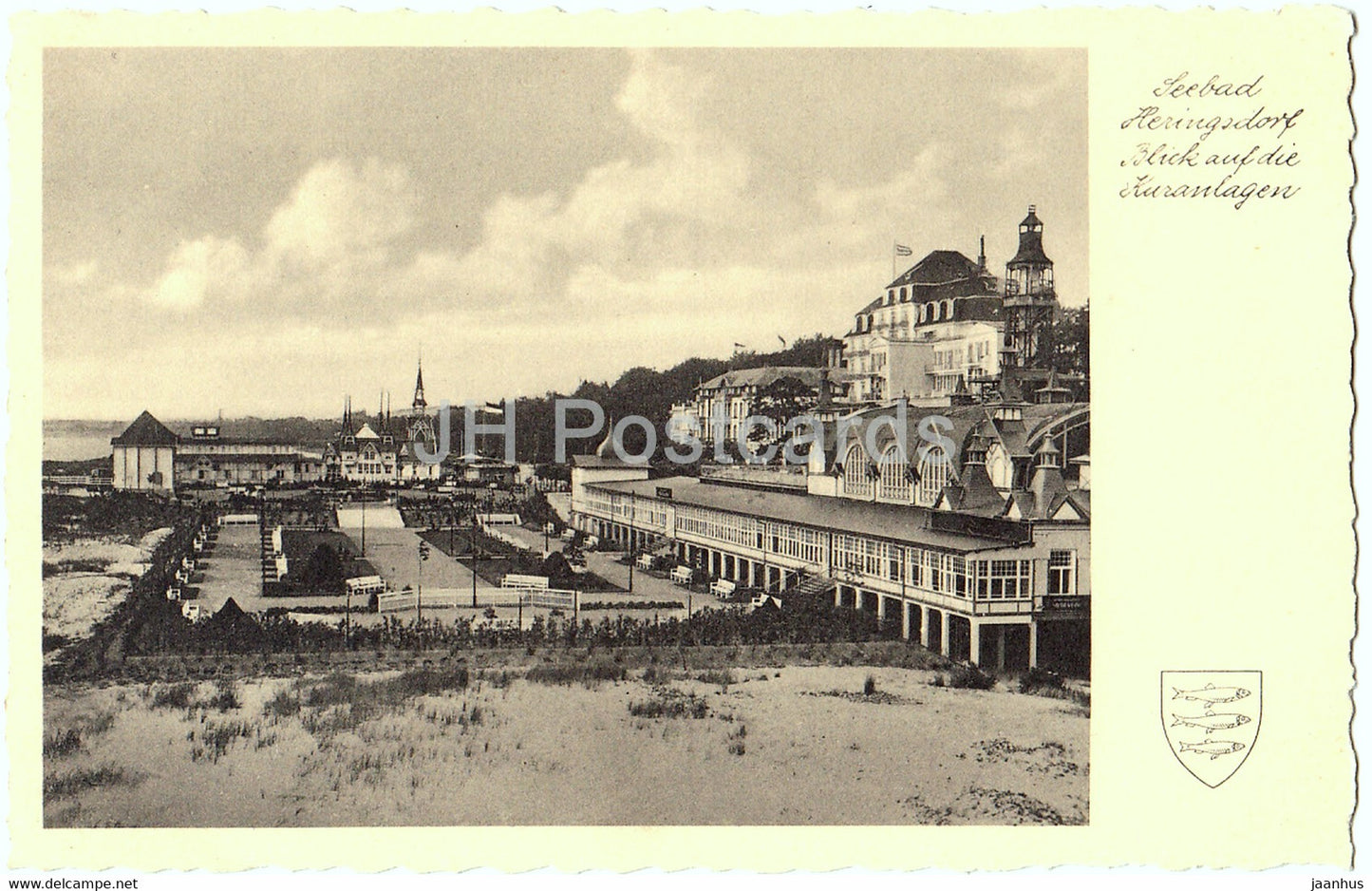 Seebad Heringsdorf - Blick auf die Kuranlagen - Germany - unused - JH Postcards