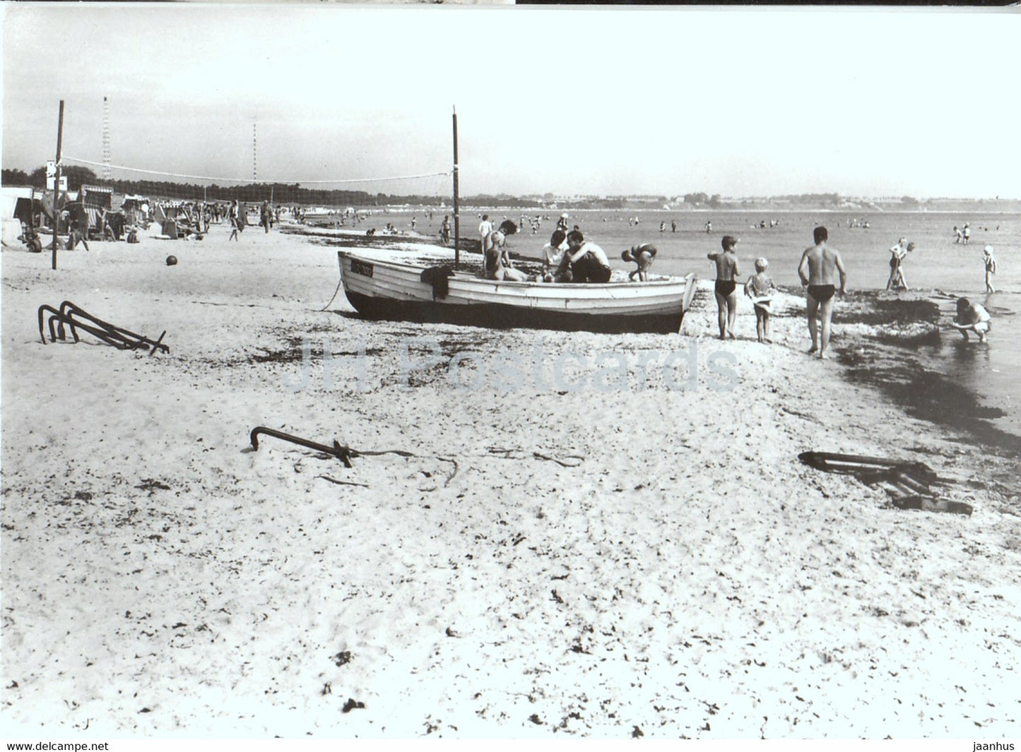 Breege - Rugen - Strand im Ortsteil Juliusruh - beach - Germany DDR - unused - JH Postcards