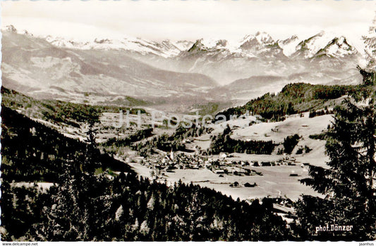 Schrothkurort Oberstaufen im Allgau - old postcard - Germany - unused - JH Postcards