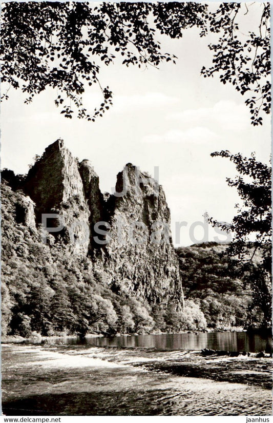 Bad Munster a St Rheingrafenstein - old postcard - Germany - unused - JH Postcards