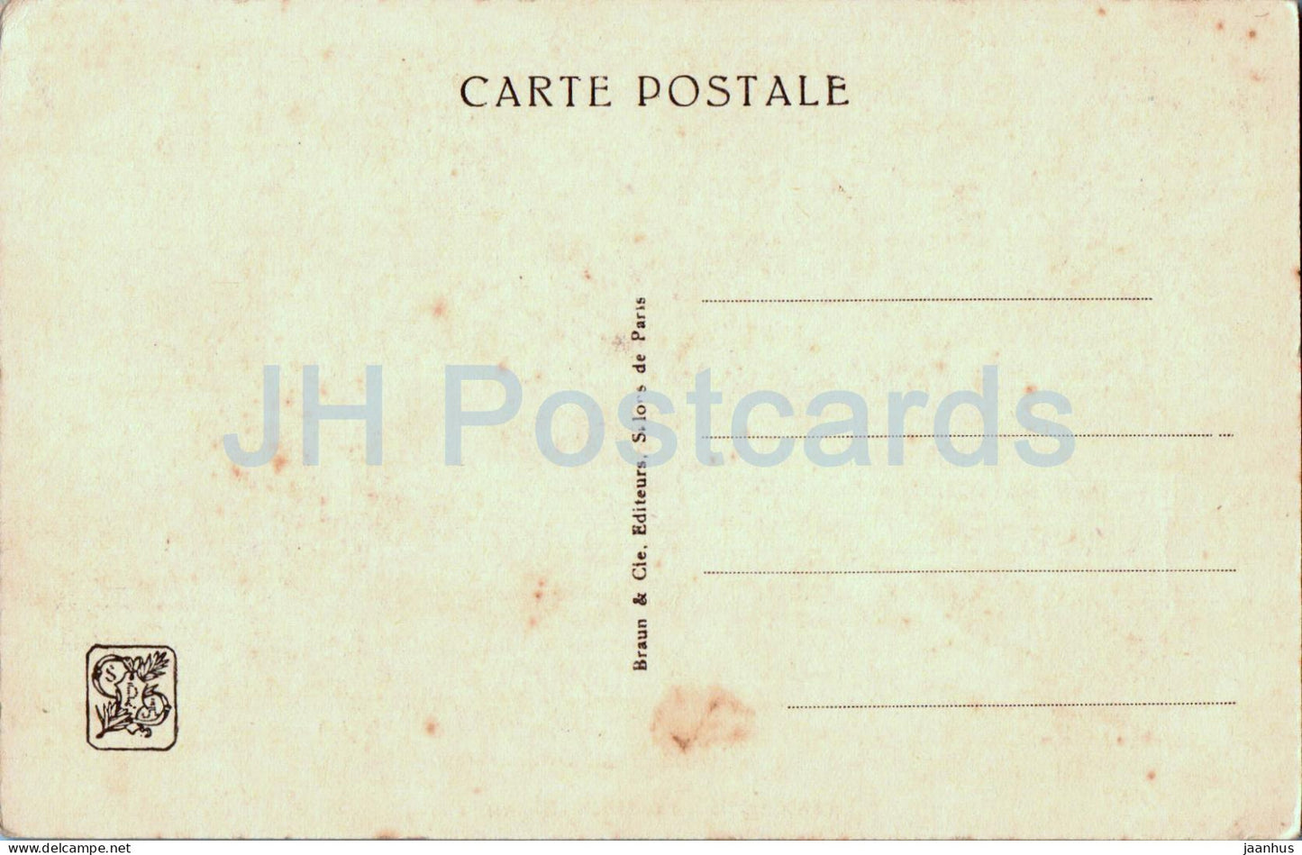 Gemälde von Alfred Marzin – Pardon Gris a Penmarch – Finistere – Französische Kunst – 0922 – alte Postkarte – Frankreich – unbenutzt 