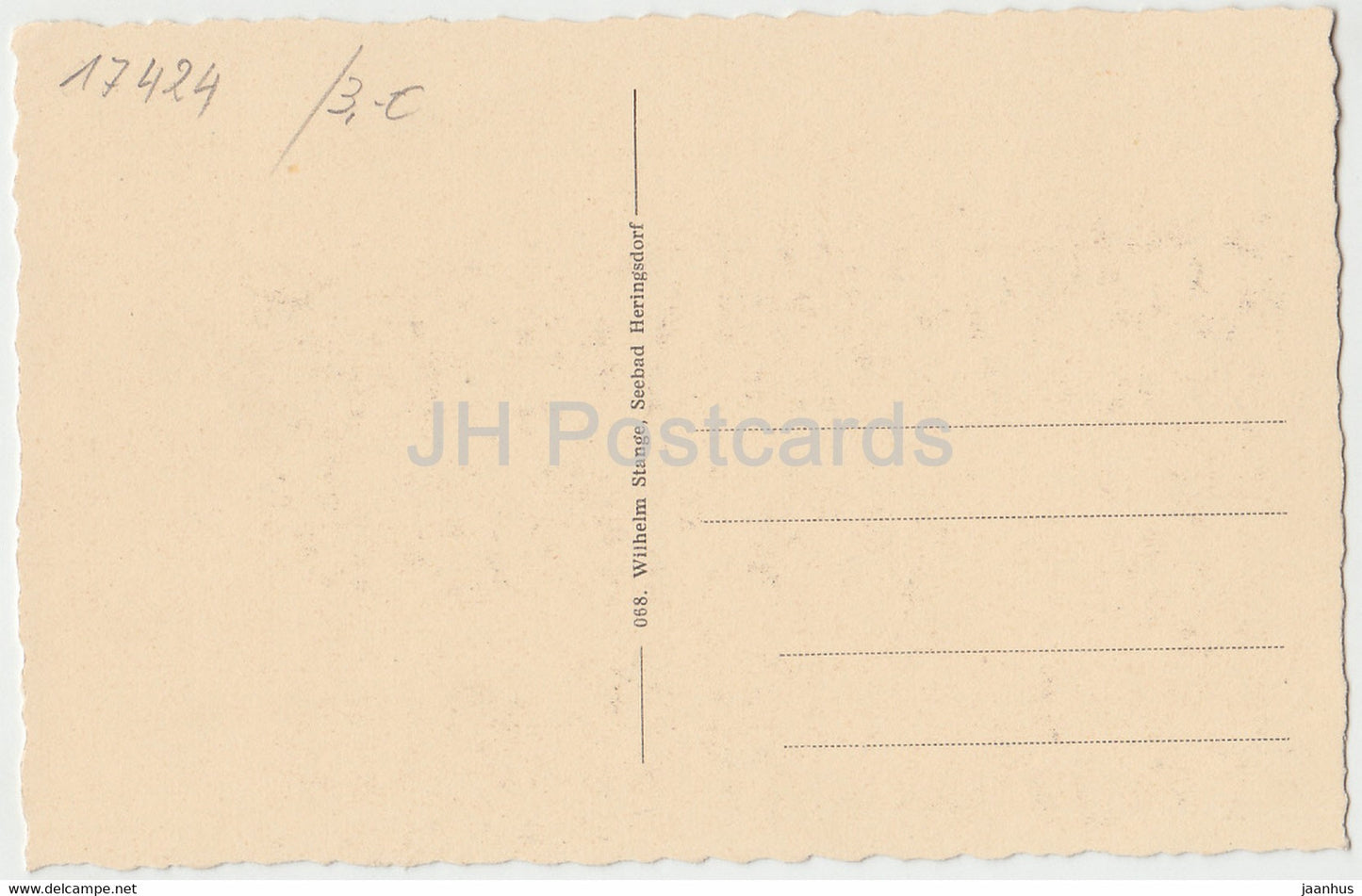 Seebad Heringsdorf - Blick auf die Kuranlagen - Germany - unused