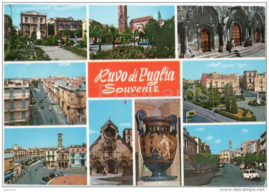 Ruvo di Puglia Souvenir - Bari - Puglia - 23/IV 972 - Italia - Italy - unused - JH Postcards