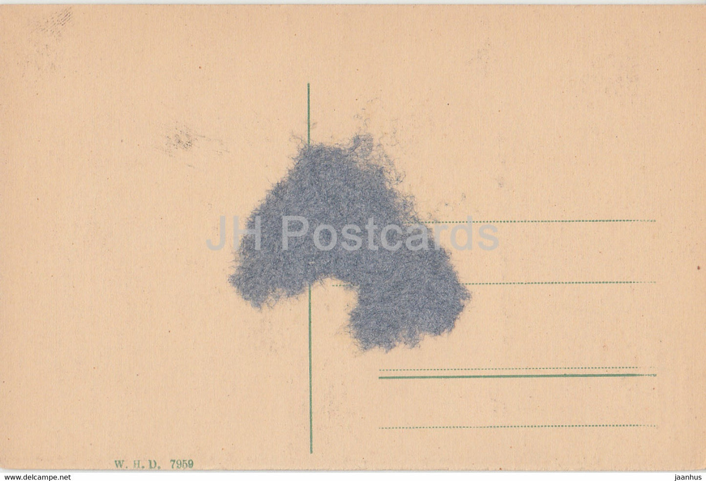 Nürnberg - Die Wendeltreppe im Wasserhof - alte Postkarte - Deutschland - unbenutzt