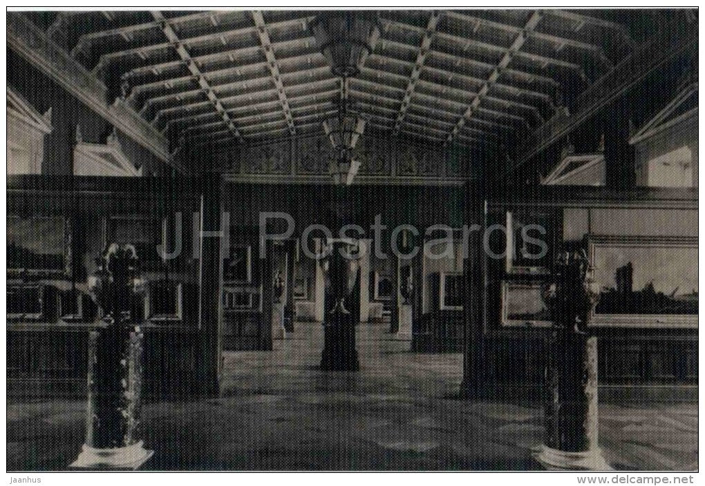 Marquee hall - State Hermitage Museum - Leningrad - St. Petersburg - 1960 - Russia USSR - unused - JH Postcards