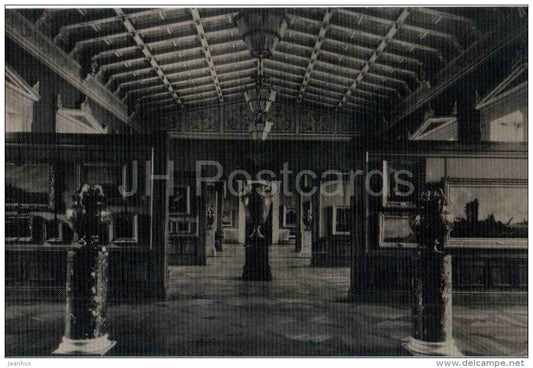 Marquee hall - State Hermitage Museum - Leningrad - St. Petersburg - 1960 - Russia USSR - unused - JH Postcards