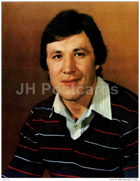 Irek Gimayev - Ice hockey - soviet - 1984 - Russia USSR - unused - JH Postcards