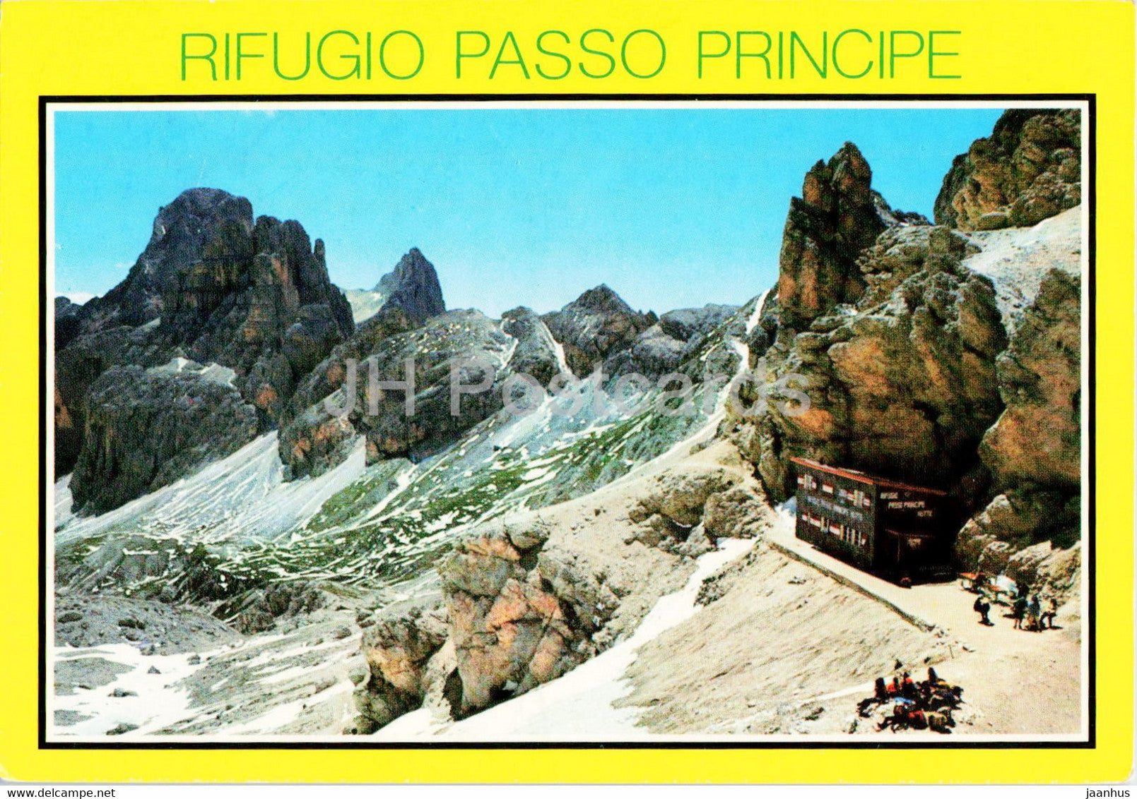 Rifugio Passo Principe - Italy - used - JH Postcards