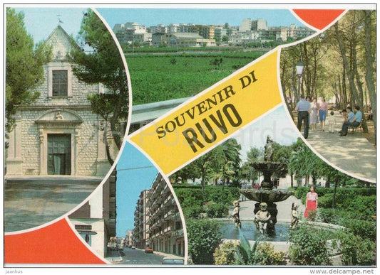 Souvenir di Ruvo - Bari - Puglia - 40 - Italia - Italy - unused - JH Postcards