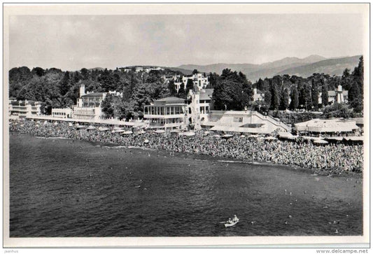 City Riviera Beach - Sochi - photo card - 1960 - Russia USSR - unused - JH Postcards