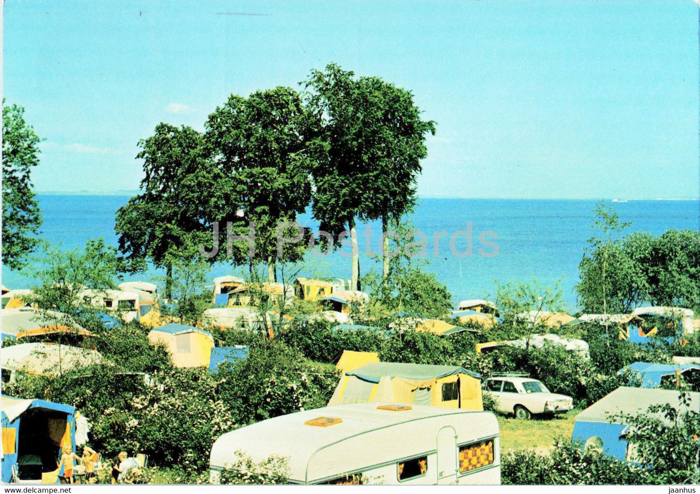 Arhus - Aarhus camping Blommehaven - 1972 - Denmark - used - JH Postcards