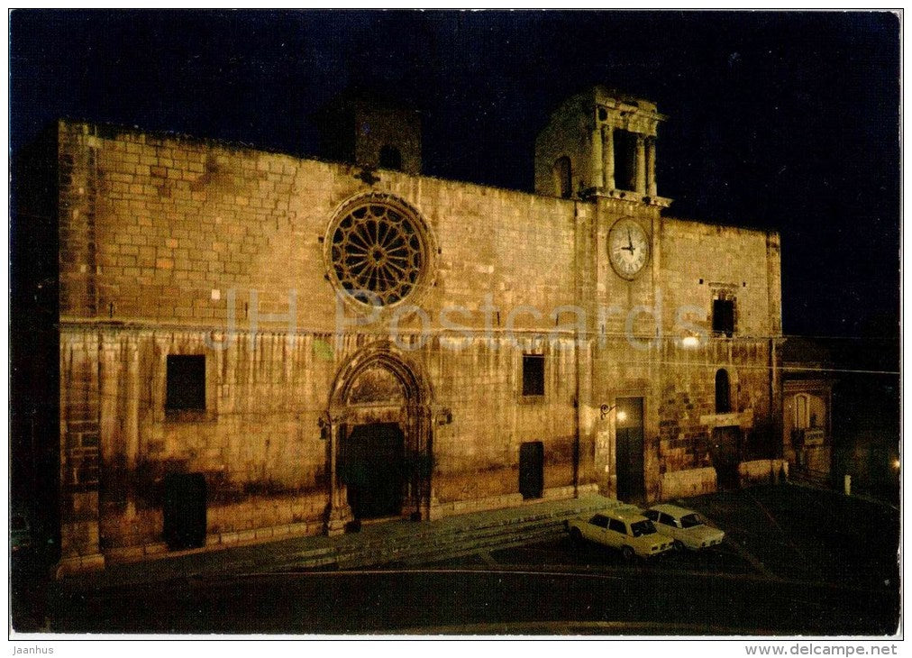 S.S. Maria della Tomba - church , palace - Sulmona - Abruzzo - 7/XII 972 - 67039 - Italia - Italy - unused - JH Postcards