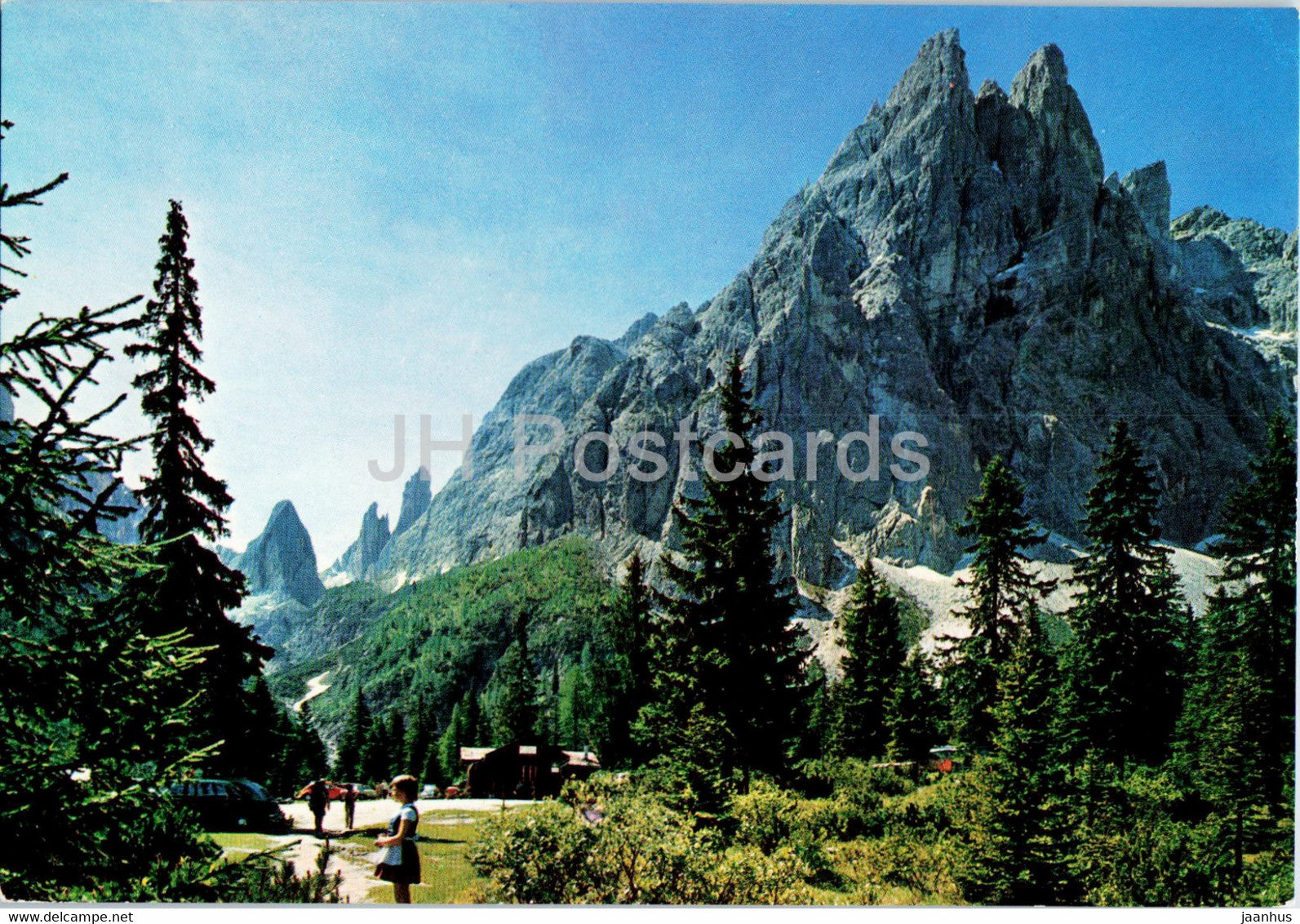 Fischleintal - Talschlusshutte - Einserkofel - Valle Fiscalina - Rifugio Fondo Valle - Cim Uno - 566 - Italy - unused - JH Postcards