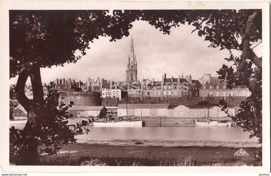 Saint Malo - Vue Generale - 141 - old postcard - France - unused - JH Postcards